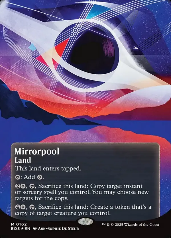 (image for) Mirrorpool (0162) (Borderless) (Galaxy Foil)