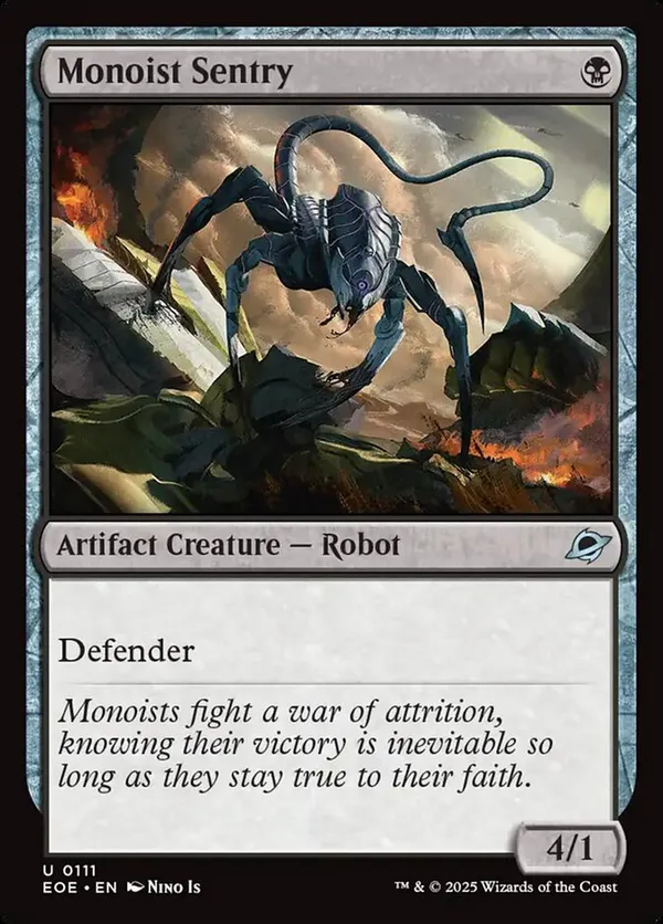 (image for) Monoist Sentry (Foil)