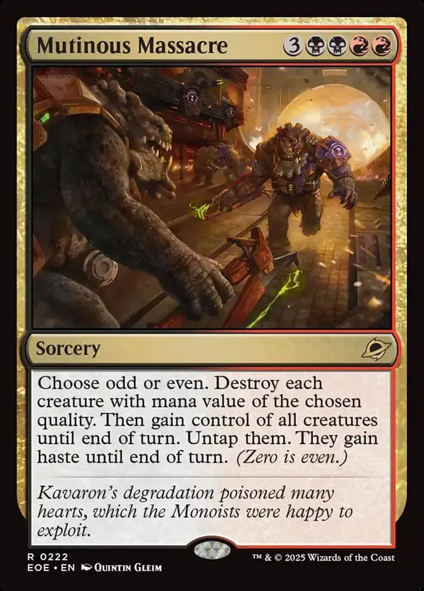 (image for) Mutinous Massacre (Foil)