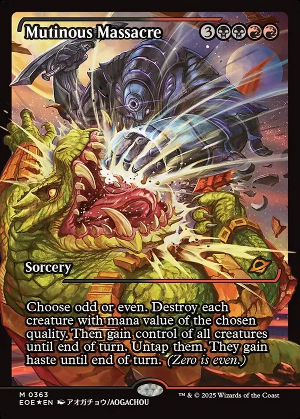 (image for) Mutinous Massacre (Showcase) (Foil)