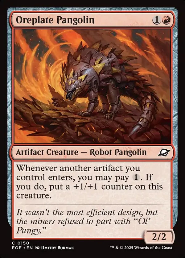 (image for) Oreplate Pangolin (Foil)