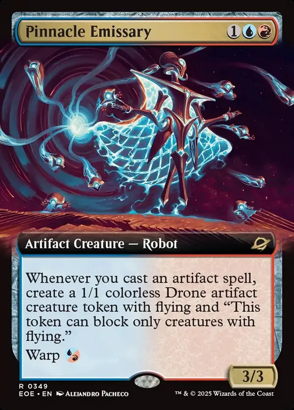 (image for) Pinnacle Emissary (Extended Art) (Foil)