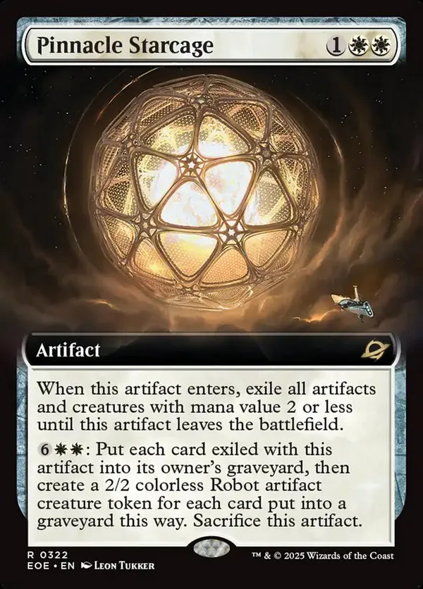 (image for) Pinnacle Starcage (Extended Art) (Foil)
