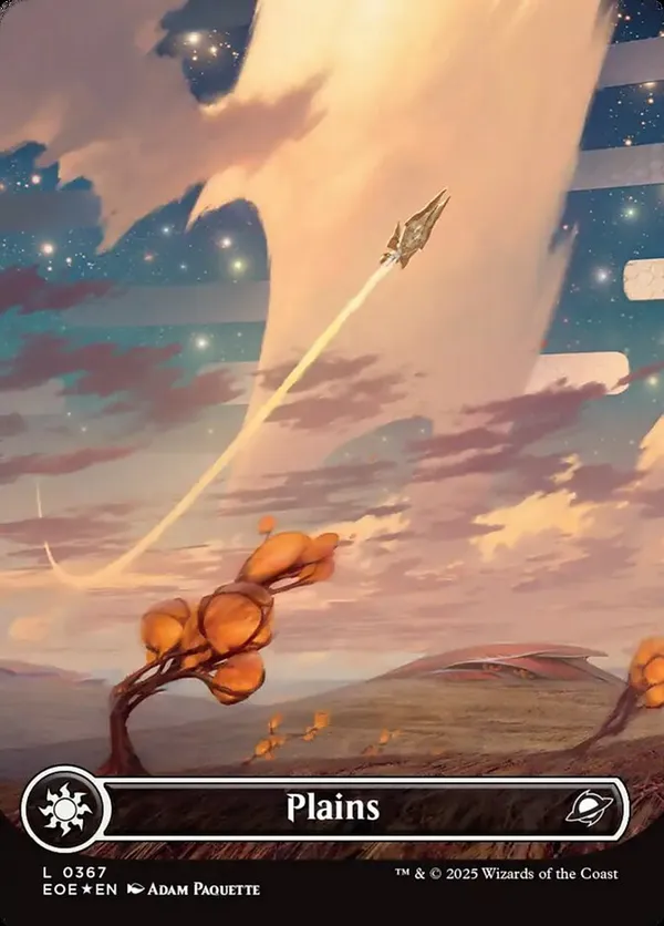 (image for) Plains (0367) (Borderless) (Galaxy Foil)