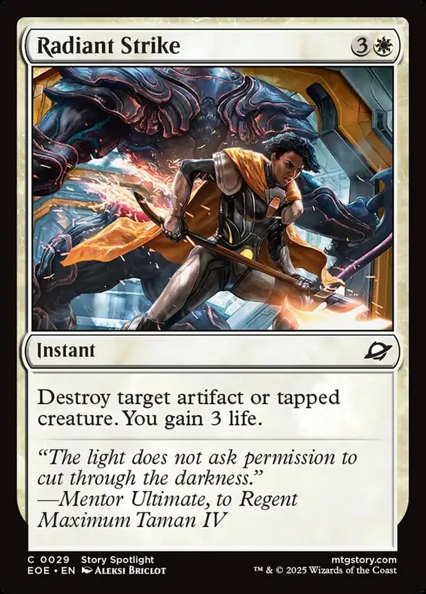 (image for) Radiant Strike (Foil)