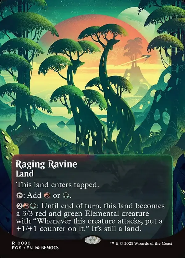 (image for) Raging Ravine (0080) (Borderless)