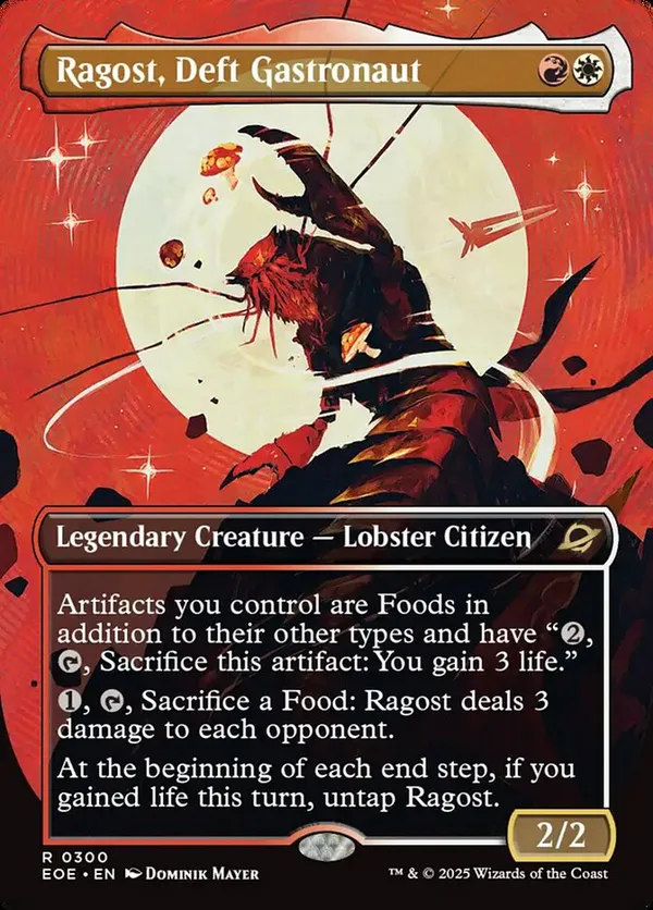 (image for) Ragost, Deft Gastronaut (Borderless) (Foil)