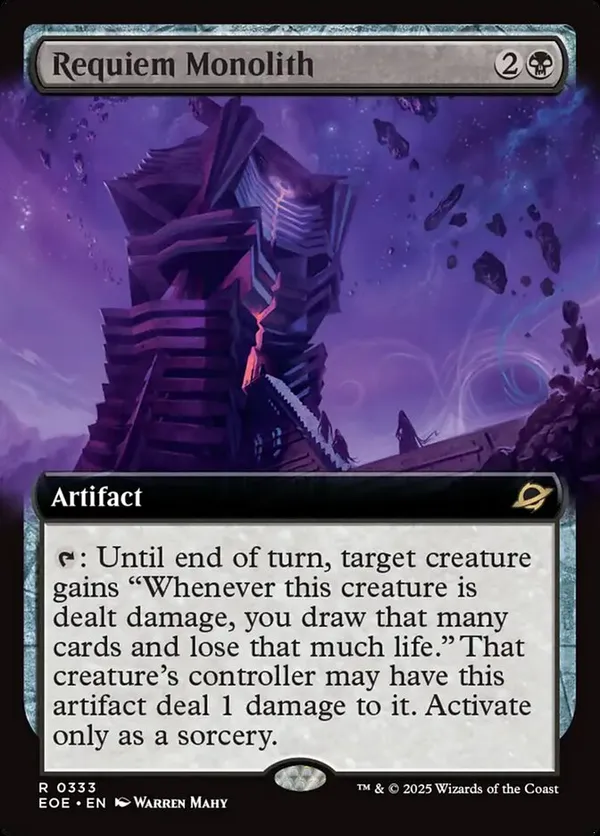 (image for) Requiem Monolith (Extended Art) (Foil)