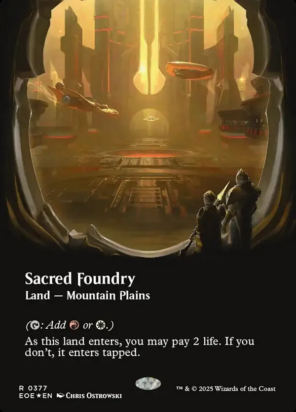 (image for) Sacred Foundry (Borderless) (Foil)