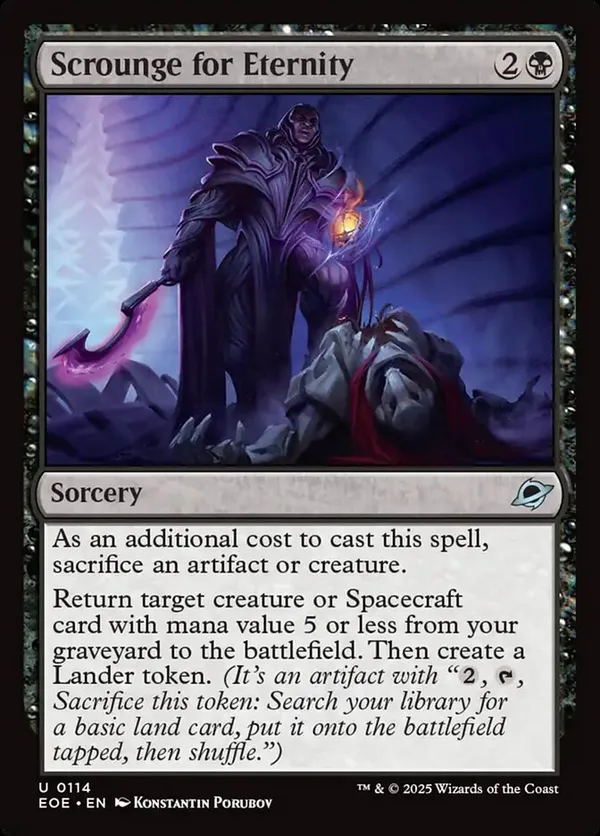 (image for) Scrounge for Eternity (Foil)