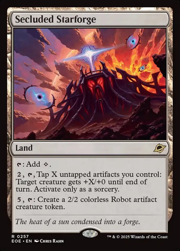 (image for) Secluded Starforge (Foil)