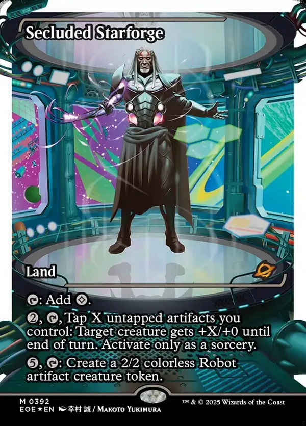 (image for) Secluded Starforge (Foil)