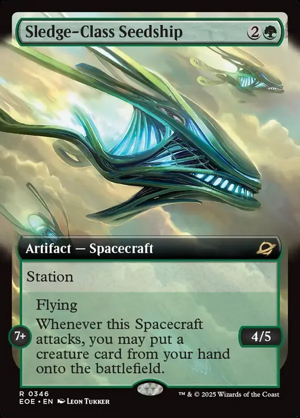 (image for) Sledge-Class Seedship (Extended Art) (Foil)