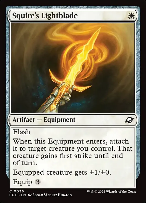 (image for) Squire's Lightblade (Foil)