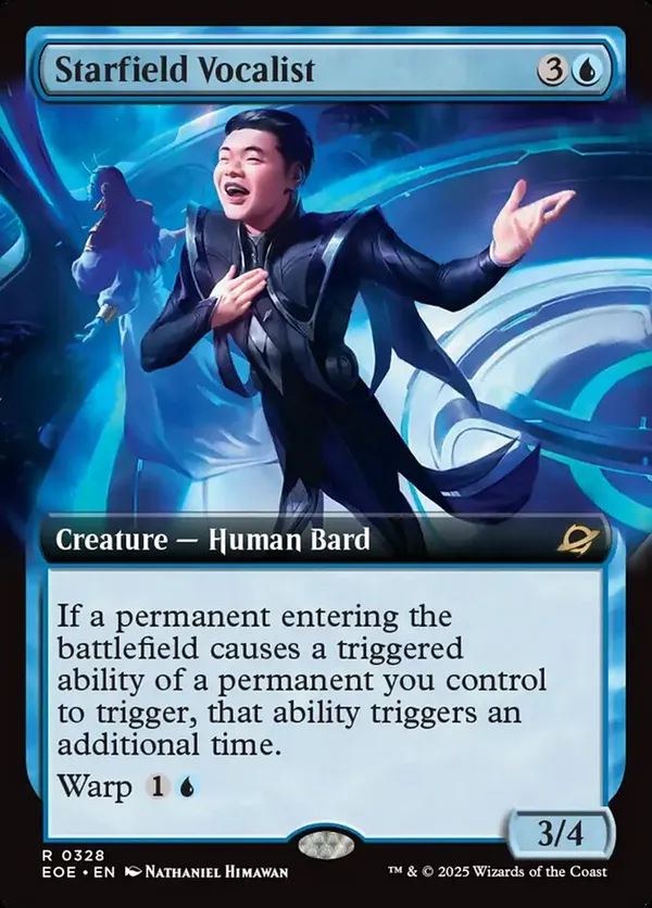 (image for) Starfield Vocalist (Extended Art) (Foil)
