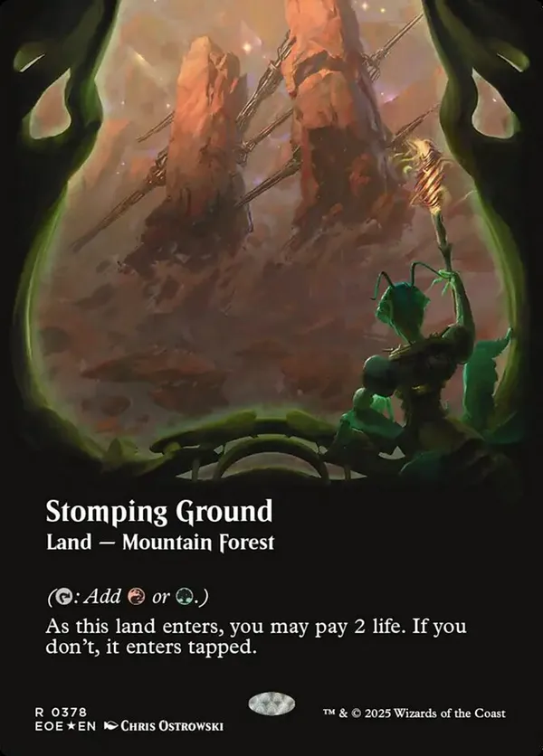 (image for) Stomping Ground (Borderless) (Foil)