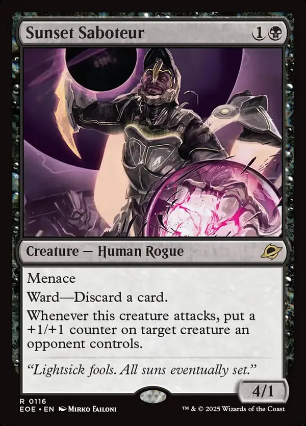 (image for) Sunset Saboteur (Foil)