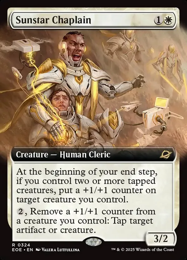 (image for) Sunstar Chaplain (Extended Art) (Foil)