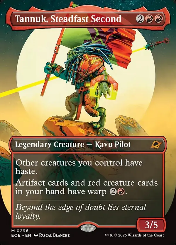 (image for) Tannuk, Steadfast Second (Borderless) (Foil)