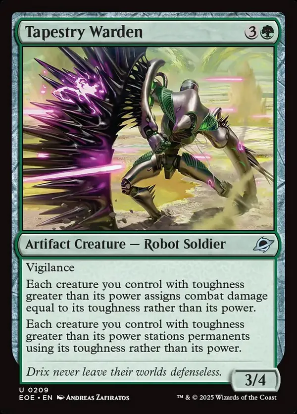 (image for) Tapestry Warden (Foil)