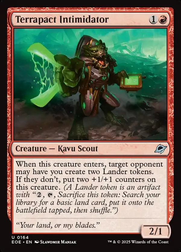 (image for) Terrapact Intimidator (Foil)