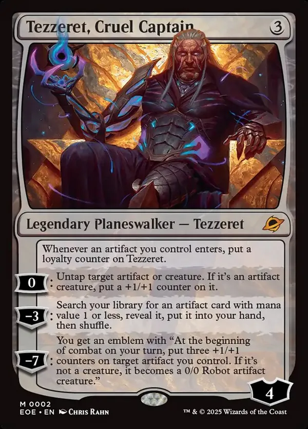 (image for) Tezzeret, Cruel Captain (Foil)