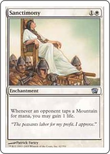 (image for) Sanctimony
