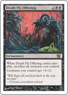 (image for) Death Pit Offering (Foil)