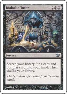 (image for) Diabolic Tutor (Foil)