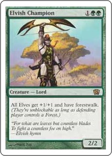(image for) Elvish Champion (Foil)