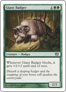 (image for) Giant Badger (Foil)