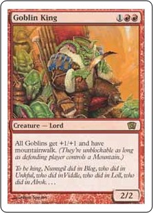 (image for) Goblin King (Foil)
