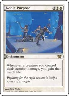 (image for) Noble Purpose (Foil)