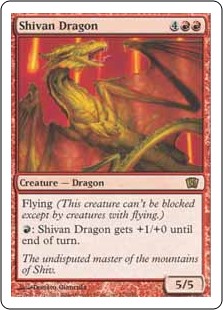 (image for) Shivan Dragon (Foil)