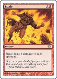 (image for) Sizzle (Foil)