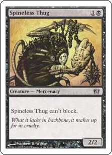 (image for) Spineless Thug (Foil)