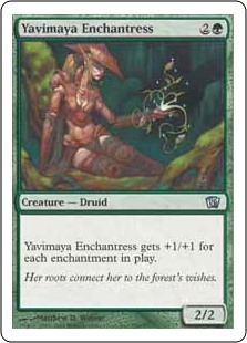 (image for) Yavimaya Enchantress (Foil)