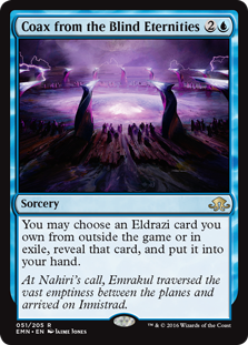 (image for) Coax from the Blind Eternities (Foil)