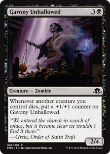 (image for) Gavony Unhallowed (Foil)