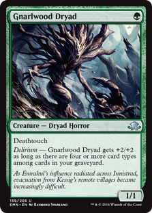 (image for) Gnarlwood Dryad (Foil)