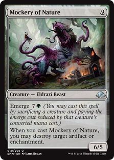 (image for) Mockery of Nature (Foil)