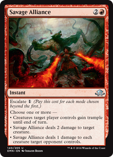 (image for) Savage Alliance (Foil)