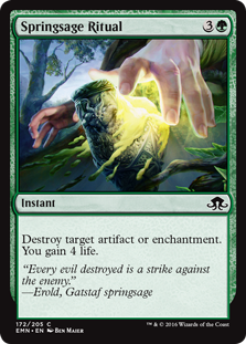 (image for) Springsage Ritual (Foil)