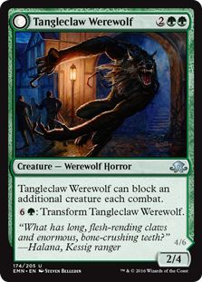 (image for) Tangleclaw Werewolf (Foil)