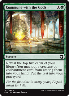 (image for) Commune with the Gods (Foil)