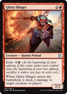 (image for) Ghitu Slinger (Foil)