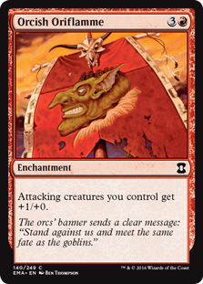 (image for) Orcish Oriflamme (Foil)