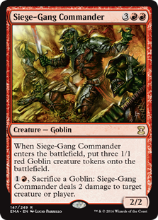 (image for) Siege-Gang Commander (Foil)