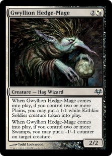 (image for) Gwyllion Hedge-Mage (Foil)