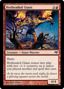 (image for) Hotheaded Giant (Foil)